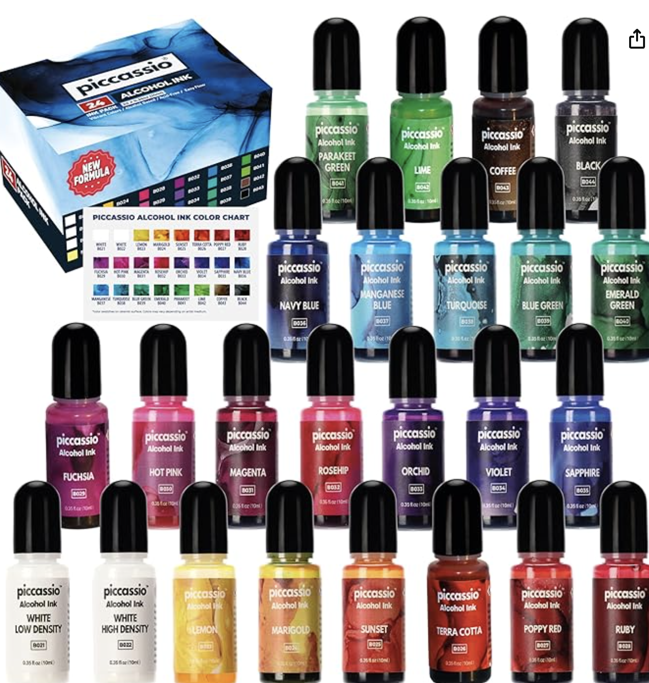 Alcohol Ink Set of 24