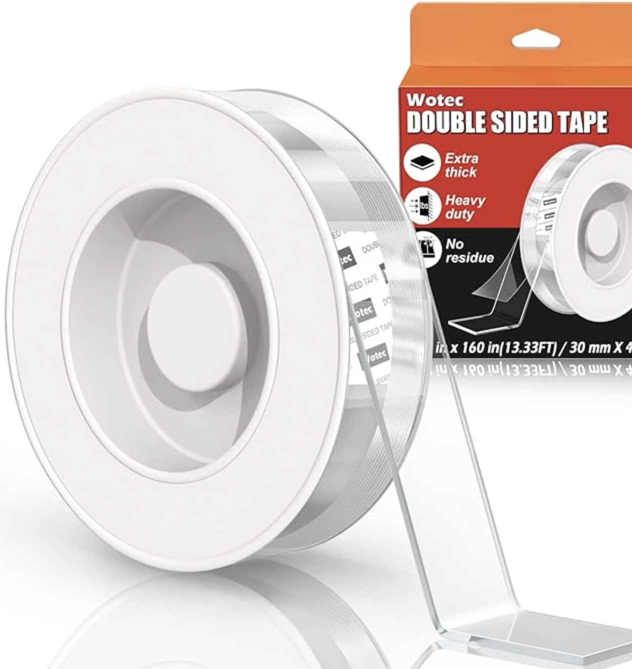 Double Sided Clear Tape (Wotec Brand)