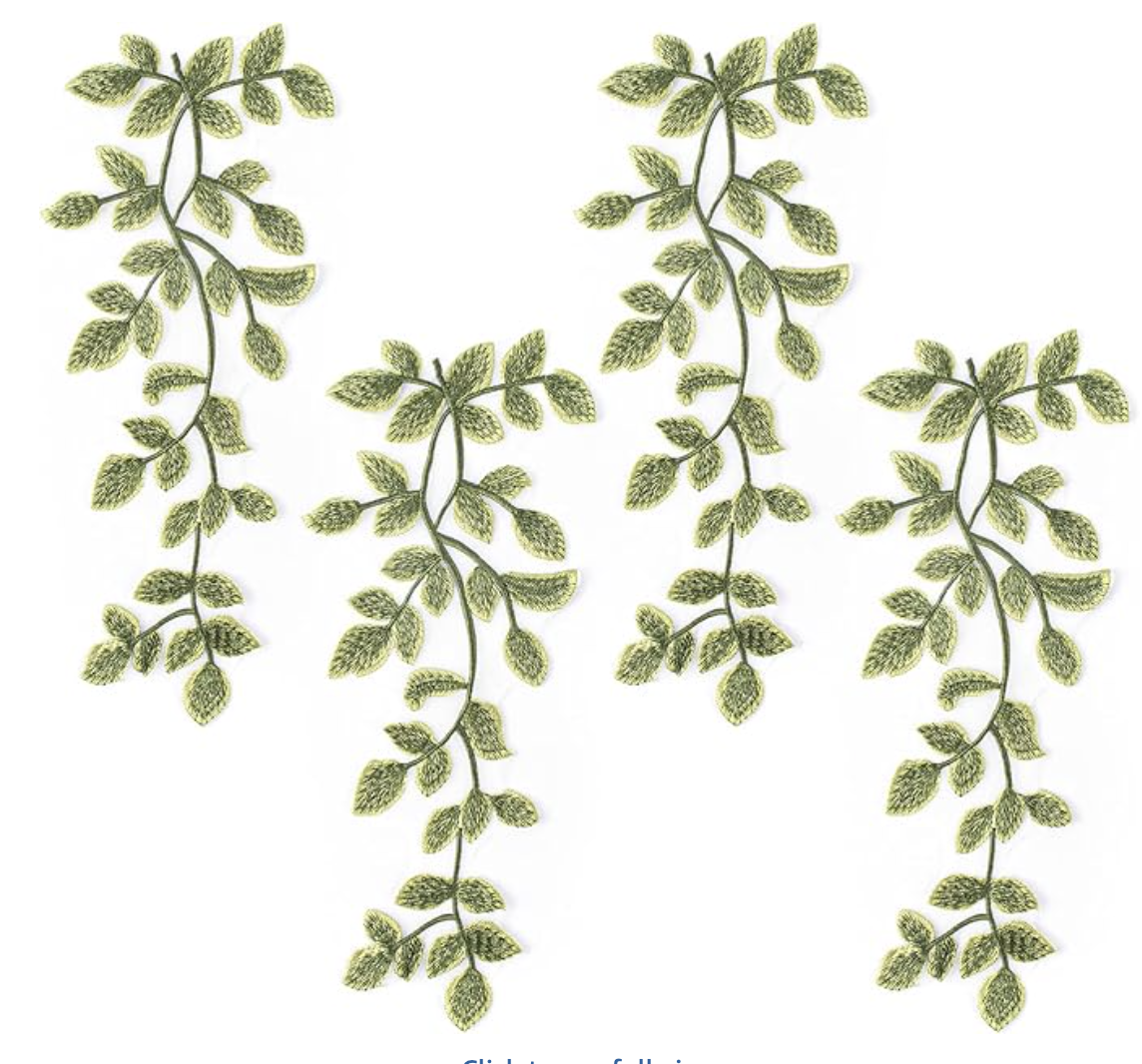 Green Leaf Applique