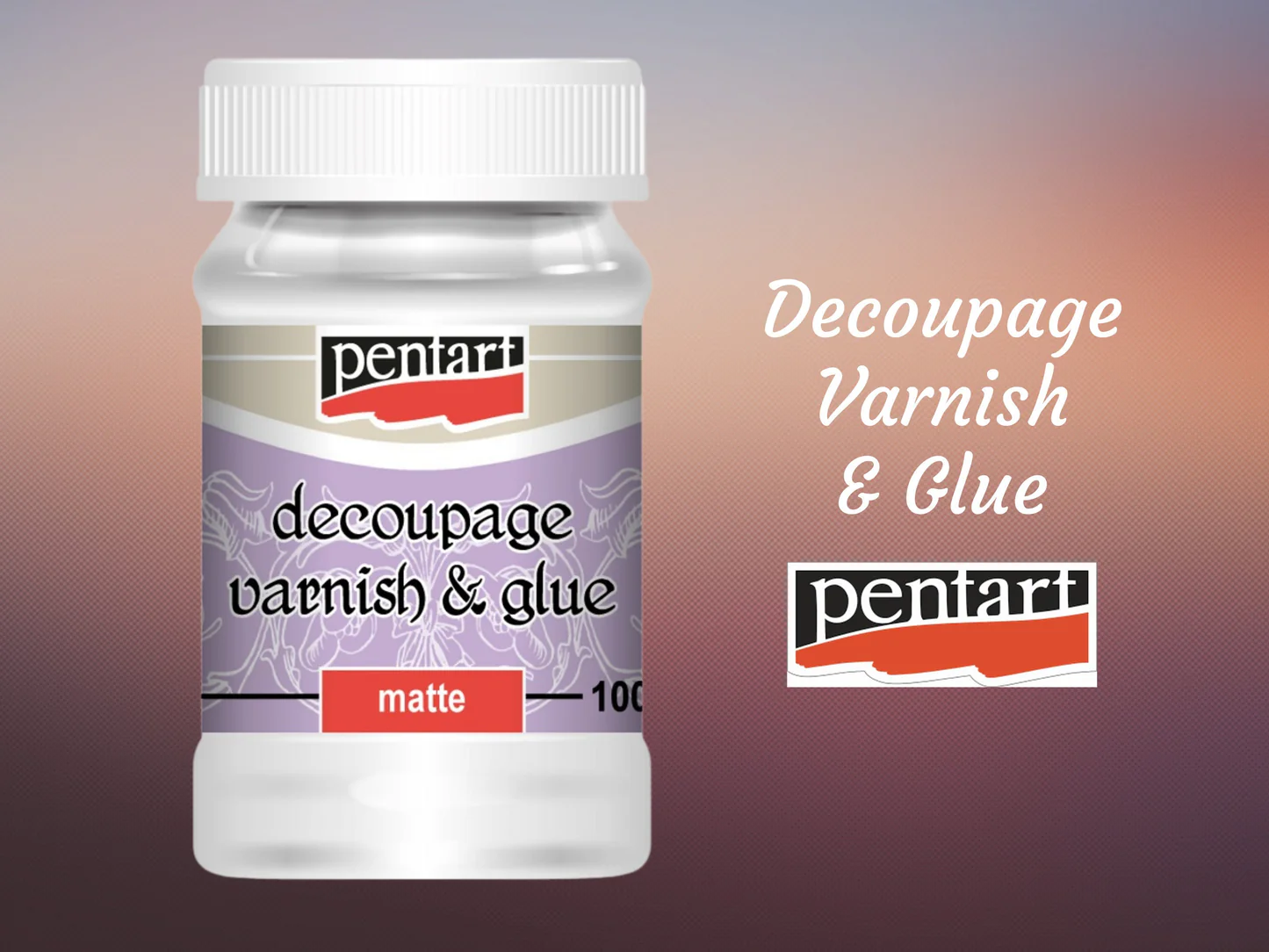 Pentart Decoupage Lacquer (Vintage Retail Therapy)