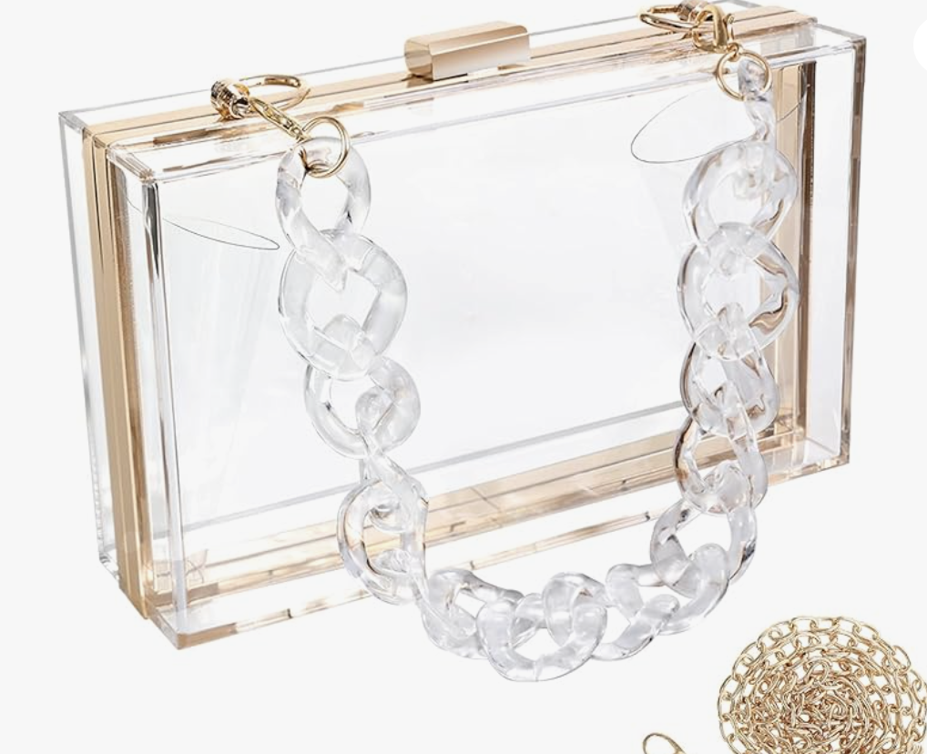 Rectangle Acrylic Purse