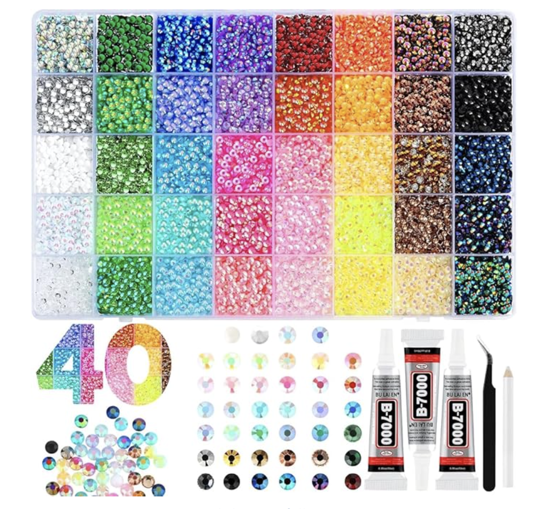 Beadazzling Kit - 40,000 Rhinestone Pieces
