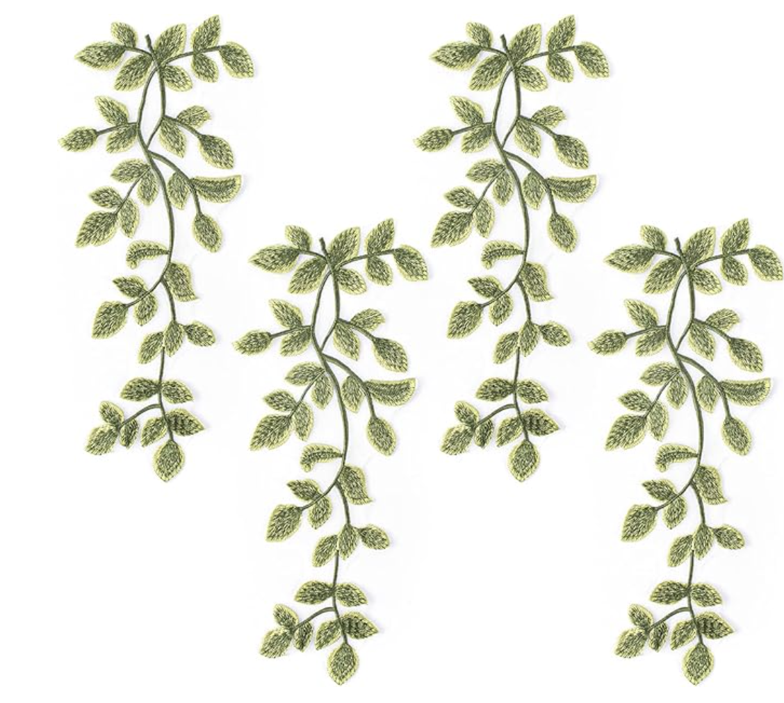 Green Leaf Applique