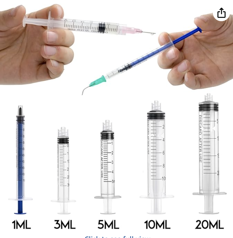 Syringes for Glue